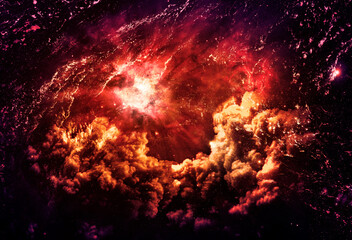 Wall Mural - stellar galaxy - elements of this image furnished by nasa