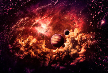 Wall Mural - stellar galaxy - elements of this image furnished by nasa