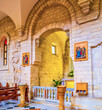 The chapel in the Church of the Nativity in Bethlehem, Palestine, Israel