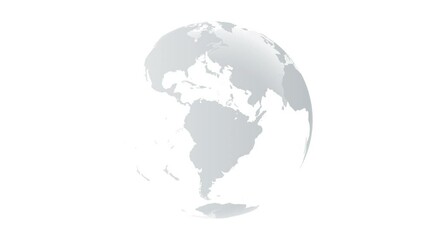 digital clouds earth rotating animation 3d rendering scientific growth data network planet earth rot