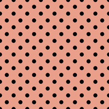 Pastel Orange Polka Dot Pattern Design. Orange Polka Dotted Background Design. #polkadot #pastelorange
