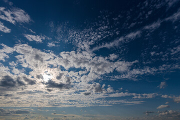 Wall Mural - Blue Sky with clouds for Sky Replacement