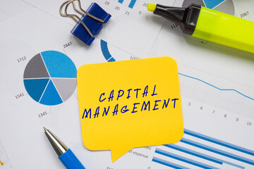  CAPITAL MANAGEMENT sign on the sheet.