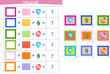 © Ирина Меркулова - Logic game for children. Fold the elements and choose the answer from the options