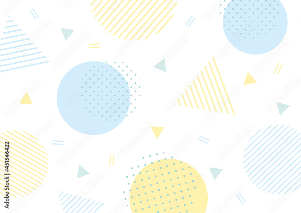 パステルカラーの幾何学模様背景 の Stock ベクター | Adobe Stock