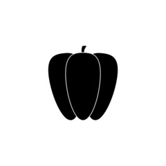 Paprika icon isolated on white background