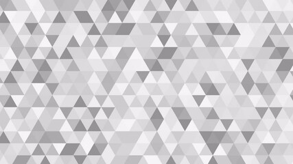 abstract triangle pattern animation. loopable motion background, live wallpaper monochrome mosaic texture. geometric shapes. modern template design