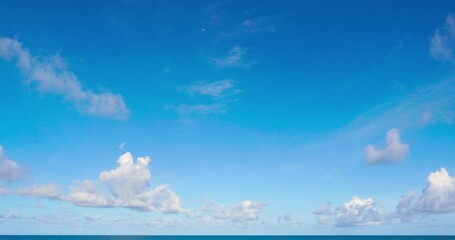 Wall Mural - sky high quality footage. nature video time lapse, beautiful sky with clouds background, sky with cl
