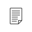© Parvin - File icon isolated on white background. Document symbol modern, simple, vector, icon for website design, mobile app, ui. Vector Illustration