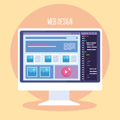 web design in desktop