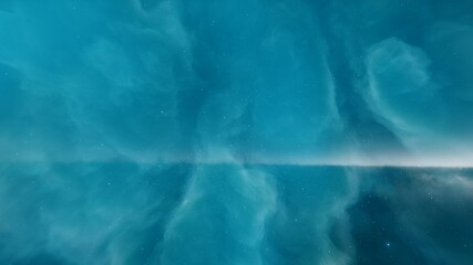 Wall Mural - nebula and galaxies, planets in space, science fiction wallpaper. beauty of deep space. billions of 