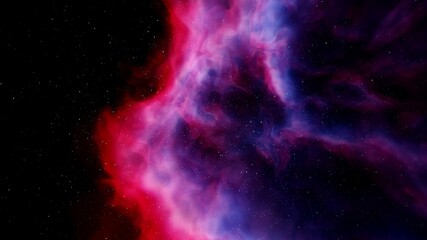 Wall Mural - nebula and galaxies, planets in space, science fiction wallpaper. beauty of deep space. billions of 