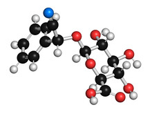 Laetrile Molecule, Illustration
