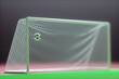 © Science RF - Football flying into goal, illustration