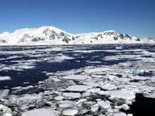 Broken Sea Ice, Antarctica