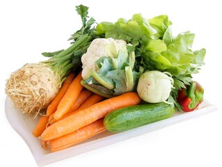 Wall Mural - various vegetables for cooking meals or for salads