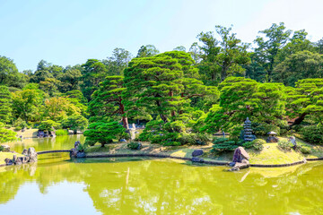 Wall Mural - 京都、桂離宮の庭園