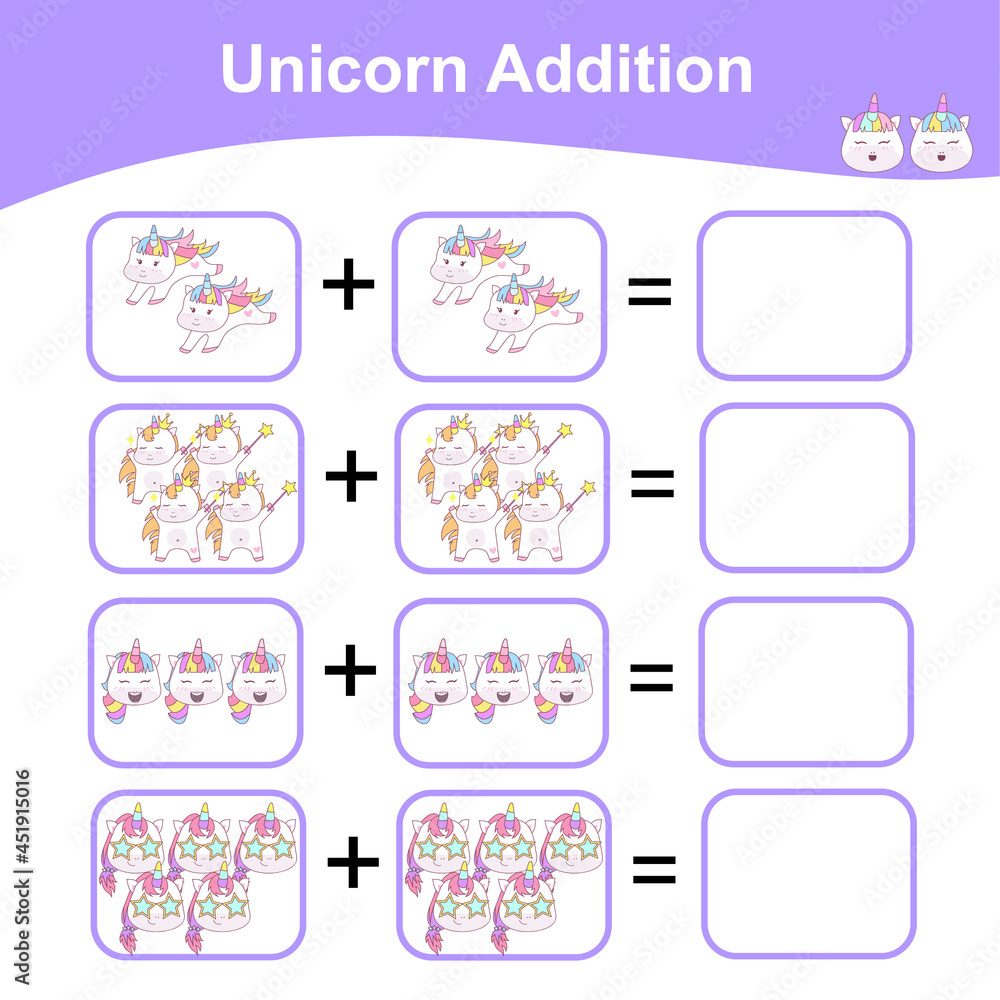 unicorn-addition-math-game-for-preschool-counting-game-worksheet-for-children-educational-printable-math-worksheet-additional-math-games-for-kids-vector-illustration-stock-vector-adobe-stock for Free Printable Math Games Worksheets Unicorn Addition Math Game for Preschool. Counting Game Worksheet for Children. Educational printable math worksheet. Additional math games for kids. Vector illustration. Stock Vector | Adobe Stock for Free Printable Math Games Worksheets