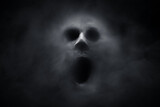 Fototapeta Sport - Scary ghost on dark background