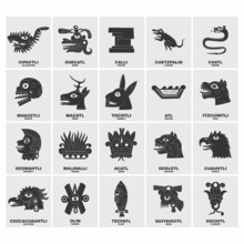 Aztec Symbols 03 Free Stock Photo - Public Domain Pictures