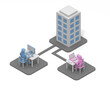 © PictMotion - Work from home. People who work remotely. Work with crowdsourcing.