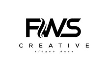 Letter FWS Creative Logo Design Vector	