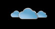 Cloud icons 4k
