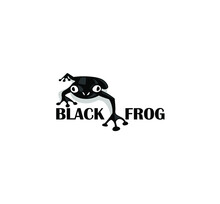 Arise Black Frog Art Logo Design Inspiration