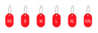 © meredesign - Symbols size clothing label or cloth tag