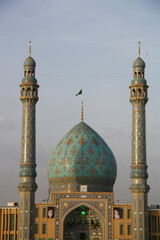 Wall Mural - Imam Al-Mahdi Ibn Al-Hassan Mosque in Jamkaran, Qom, Iran