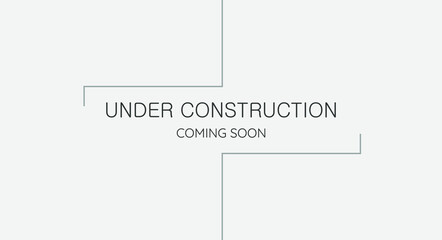 Sticker - under construction background