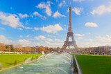 Fototapeta Boho - Eiffelturm in Paris, Frankreich