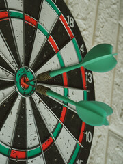 Goal game dart eye bull aspirations