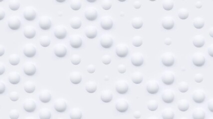 Geometric modern animated seamless looping abstract background. 3d render design element, creative motion graphics, moving geometrical pattern