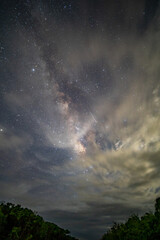 Wall Mural - starry night sky
