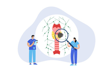 Sticker - Thyroid cancer stages