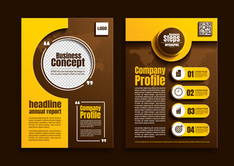 Wall Mural - infographics business, process chart design template for presentation, abstract timeline elements.