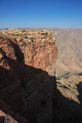 Poster - The canyon of Asir region, the view from the viewpoint, Saudi Arabia