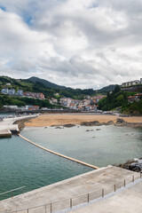 Wall Mural - View of Mutriku in Basque Country