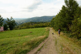 Fototapeta  - Górski szlak w Beskidzie Śląskim