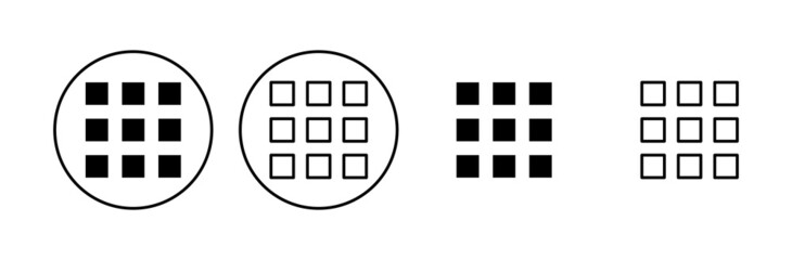 Menu Icon set. web menu icon. hamburger menu symbol