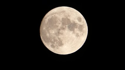 full moon shining naked in the night sky,night and full moon,moon videos,