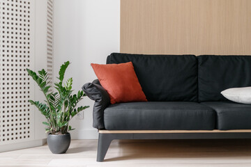 Wall Mural - Sofa at living room interior, home design.