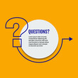 © ReallyKunal - Question mark sign icon, vector illustration. Flat design style with long shadow. FAQ button. Asking questions. Ask for help. Question mark stamp. Need information. Query.