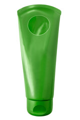 Poster - Green tube isolated