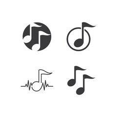 Poster - Music note design