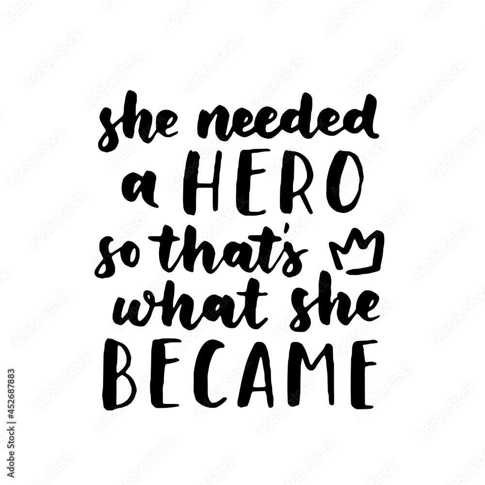 Women's rights quote, phrase. Vector lettering about feminism, woman  rights, motivational slogan. Women support and empower, care of yourself,  self-care poster. Stock Vector | Adobe Stock, image size:1000x1000