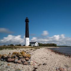 Poster - the Sorve lighthouse on Saaremaa Island of Estonia