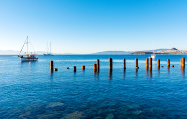 Wall Mural - Ortakent Yahsi Beach in Bodrum