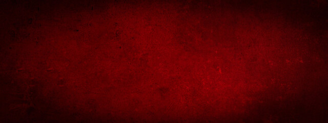 Wall Mural - Red black stone concrete paper texture background panorama banner long, with space for text